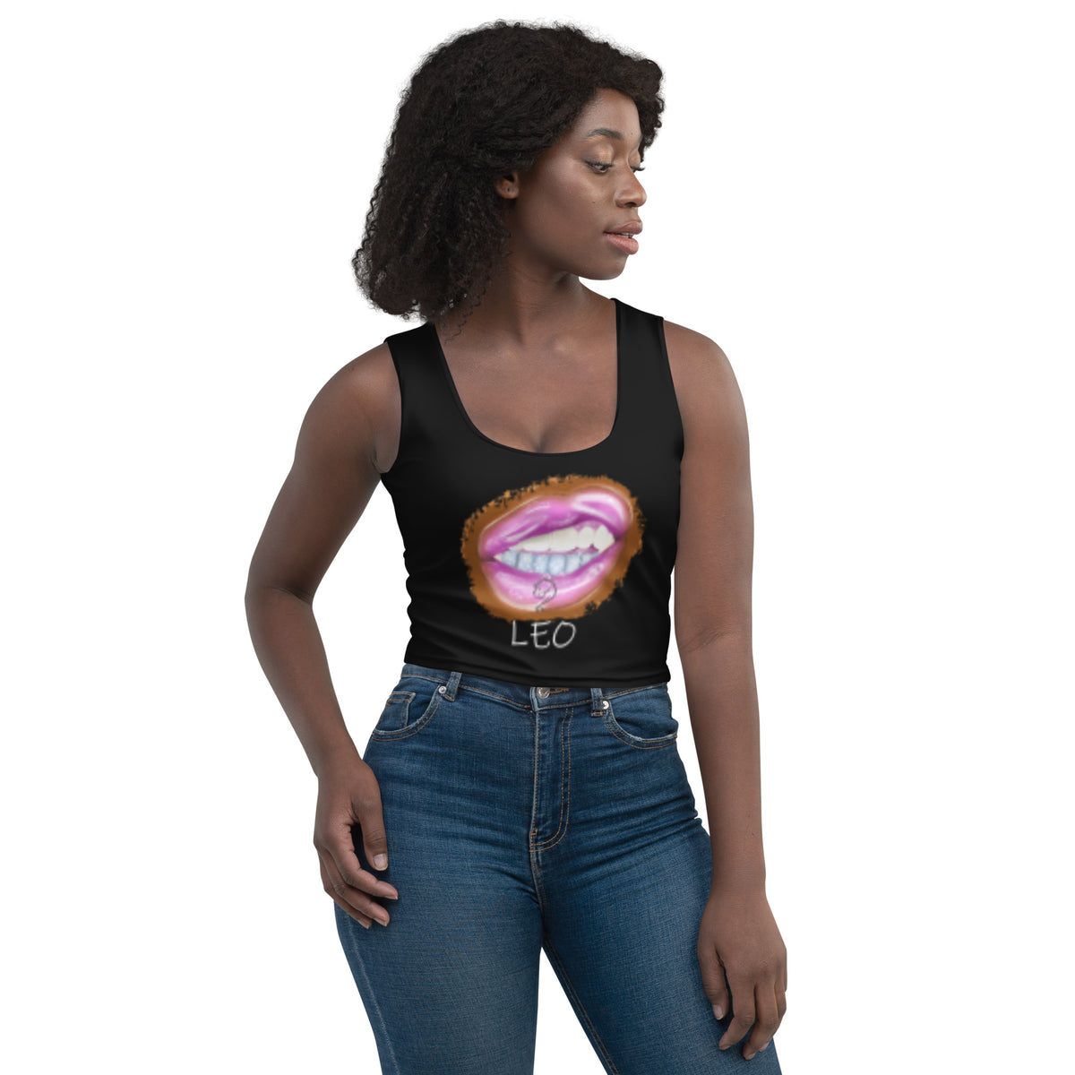 Leo Zodiac Crop Top – Bon Bon Canvas