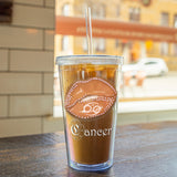 16oz "Cancer" Zodiac Acrylic Tumbler