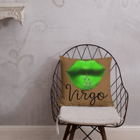 Virgo Zodiac Premium Pillow