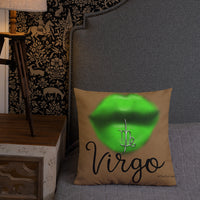 Virgo Zodiac Premium Pillow