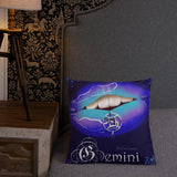 Gemini Zodiac Premium Pillow