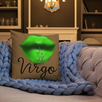 Virgo Zodiac Premium Pillow