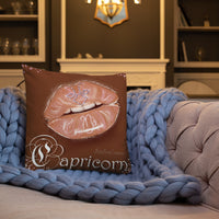 Capricorn Zodiac Premium Pillow