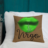 Virgo Zodiac Premium Pillow