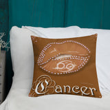 Cancer Zodiac Premium Pillow