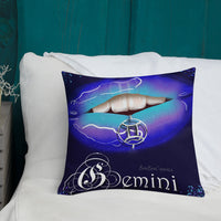 Gemini Zodiac Premium Pillow