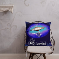 Gemini Zodiac Premium Pillow