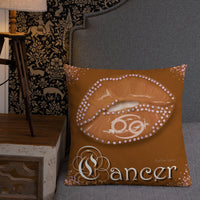 Cancer Zodiac Premium Pillow