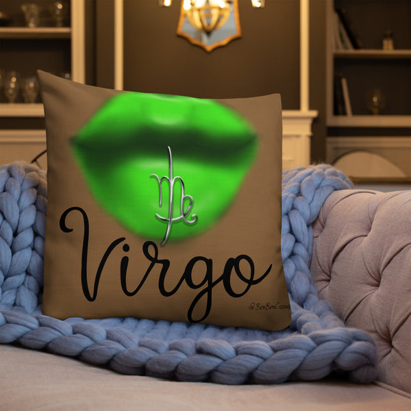 Virgo Zodiac Premium Pillow