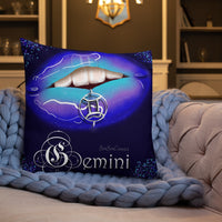 Gemini Zodiac Premium Pillow