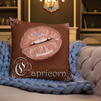 Capricorn Zodiac Premium Pillow