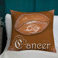 Cancer Zodiac Premium Pillow