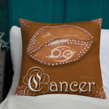 Cancer Zodiac Premium Pillow