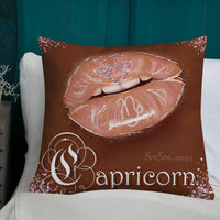 Capricorn Zodiac Premium Pillow