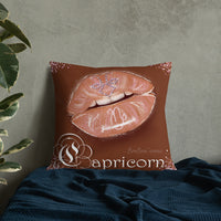 Capricorn Zodiac Premium Pillow