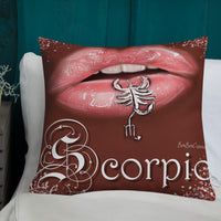 Scorpio Zodiac Premium Pillow