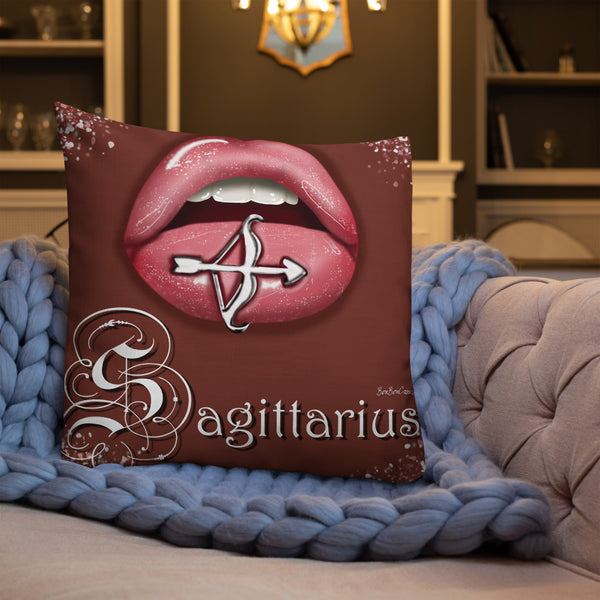 Sagittarius Zodiac Premium Pillow