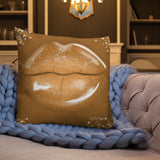 Nude Lips Premium Pillow