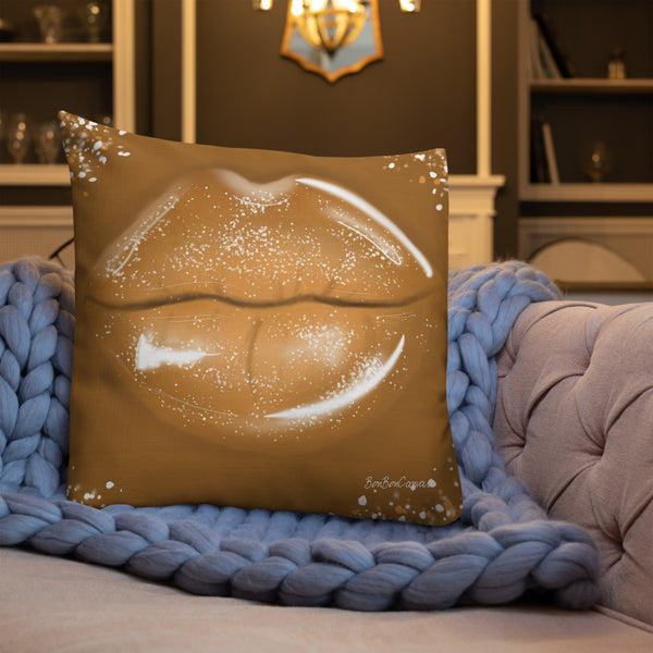 Nude Lips Premium Pillow