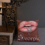 Scorpio Zodiac Premium Pillow