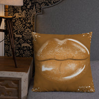 Nude Lips Premium Pillow