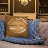 Nude Lips Premium Pillow