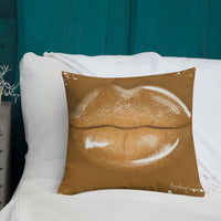 Nude Lips Premium Pillow