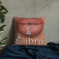 Libra Zodiac Premium Pillow