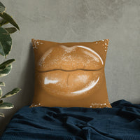 Nude Lips Premium Pillow