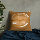 Nude Lips Premium Pillow