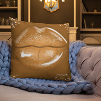 Nude Lips Premium Pillow