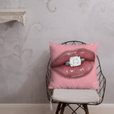 Diamond Lips Premium Pillow