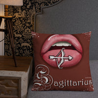 Sagittarius Zodiac Premium Pillow