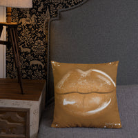 Nude Lips Premium Pillow