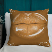 Nude Lips Premium Pillow