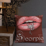 Scorpio Zodiac Premium Pillow